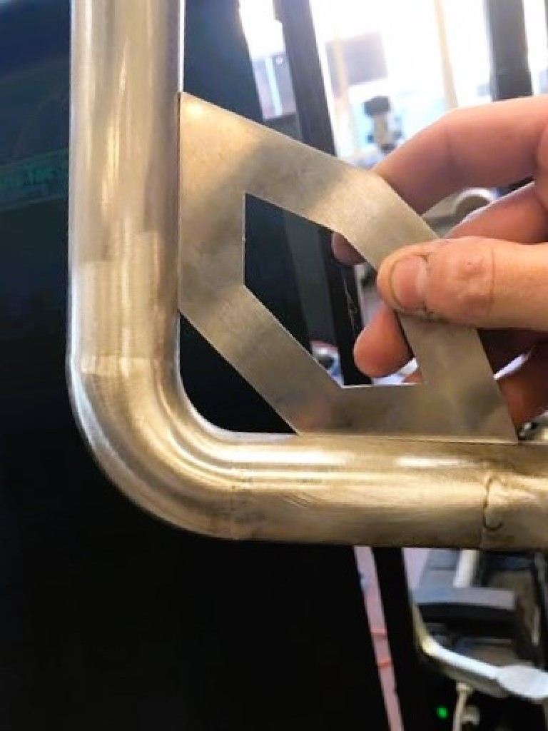 Contrôle sur petit diamètre inox
