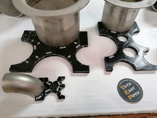 Pack de 3 gabarits puzzle de DN8 à DN100 norme ISO