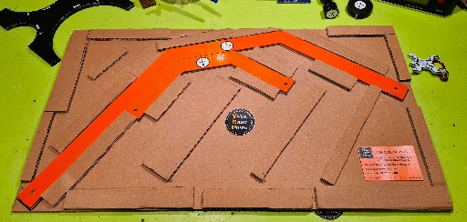 Pack paire d'équerre boomerang acier thermolaqué ép 4mm